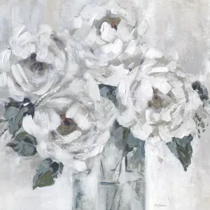 Shaded Peonies by Carol Robinson Oil Painting