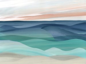 Shifting Seas by Carol Robinson Oil Painting