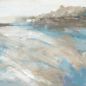 Shining Sea II Oil Painting by Carol Robinson - Contemporary