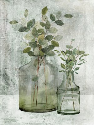 Simply Green I by Carol Robinson Oil Painting