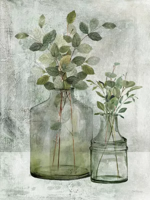 Simply Green I by Carol Robinson Oil Painting