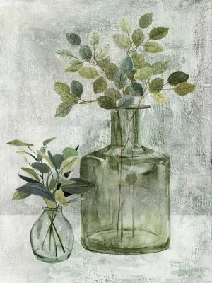 Simply Green II by Carol Robinson Oil Painting