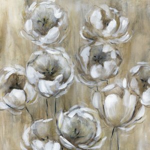Sketchy Tulips Oil painting by Carol Robinson