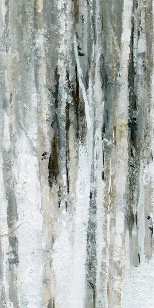 Snowy Birch I Oil Painting by Carol Robinson - Bestsellers