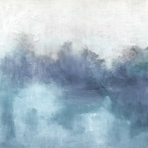 Soft Blue Series by Carol Robinson Oil Painting