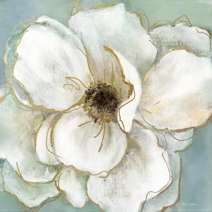 Soft Teal Splendor II by Carol Robinson Oil Painting
