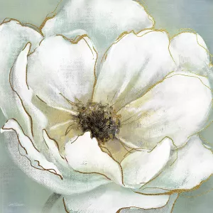 Soft Teal Splendor by Carol Robinson Oil Painting