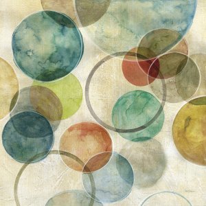 Spatial Curves I by Carol Robinson Oil Painting