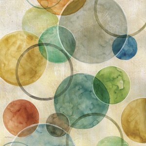Spatial Curves II by Carol Robinson Oil Painting