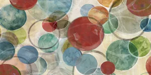 Spatial Curves Oil Painting by Carol Robinson - Bestsellers