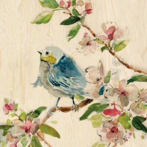 Spring Birds II by Carol Robinson Oil Painting