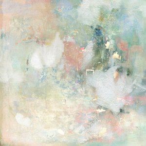 Spring Garden Abstract I by Carol Robinson Oil Painting