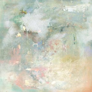Spring Garden Abstract II by Carol Robinson Oil Painting