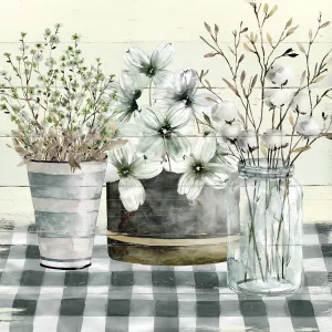 Spring Gingham II by Carol Robinson Oil Painting