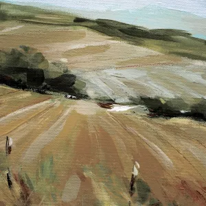 Summer Pasture by Carol Robinson Oil Painting