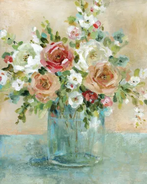 Sun Drenched Arrangement by Carol Robinson Oil Painting