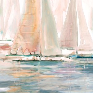 Sundrenched Sails by Carol Robinson Oil Painting
