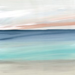 Sunrise Beach by Carol Robinson Oil Painting
