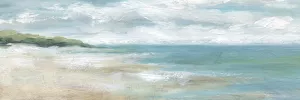 Sweeping Coastal Expanse Oil Painting by Carol Robinson - Contemporary