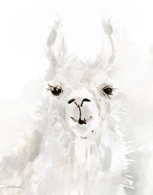 Sweet Llama I by Carol Robinson Oil Painting