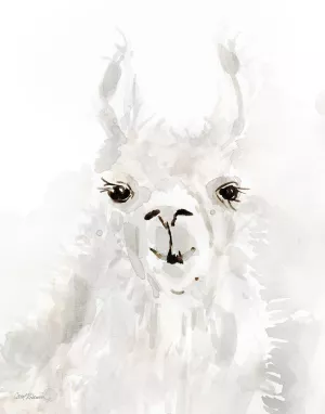 Sweet Llama I Oil Painting by Carol Robinson - Bestsellers