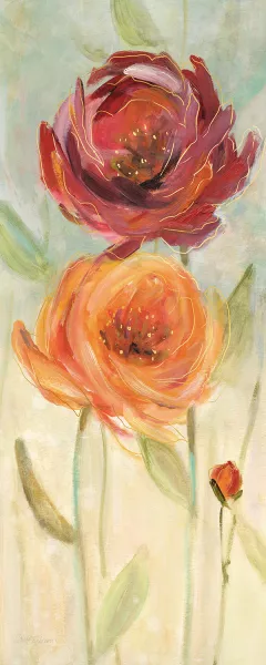 Sweet Poppies I by Carol Robinson Oil Painting