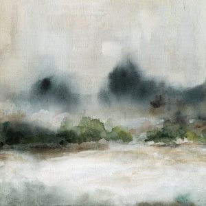 Textured Rain II by Carol Robinson Oil Painting