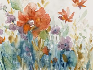 Timeless Gardens Oil painting by Carol Robinson