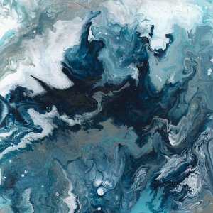 Topaz Dream I by Carol Robinson Oil Painting