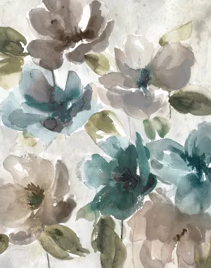 Topaz Garden I by Carol Robinson Oil Painting