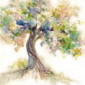 Tree of Life by Carol Robinson Oil Painting