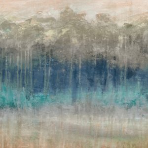 Treeline Reflections by Carol Robinson Oil Painting