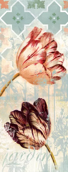 Tulip Study I by Carol Robinson Oil Painting