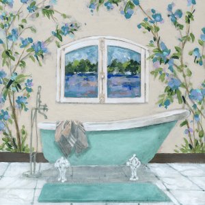 Tuscany Bath II by Carol Robinson Oil Painting