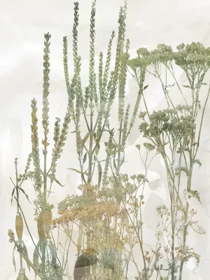 Untamed Garden II by Carol Robinson Oil Painting