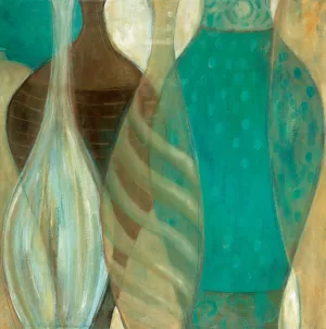 Vessels Of Glass by Carol Robinson Oil Painting