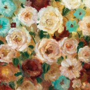 Wanderlust Roses by Carol Robinson Oil Painting