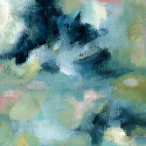Water Garden by Carol Robinson Oil Painting