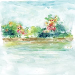 Water Garden by Carol Robinson Oil Painting
