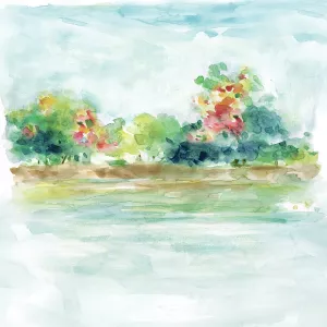 Water Garden by Carol Robinson Oil Painting