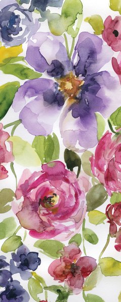 Watercolor Cascade II by Carol Robinson Oil Painting