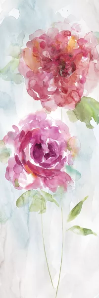 Watercolor Stems II by Carol Robinson Oil Painting