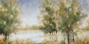 Waterway Grove by Carol Robinson Oil Painting