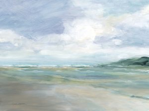 Wet Sandy Beaches by Carol Robinson Oil Painting