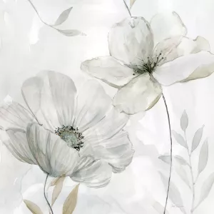 White Whispers II by Carol Robinson Oil Painting