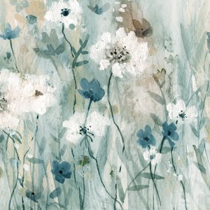 Wild Flowers I by Carol Robinson Oil Painting