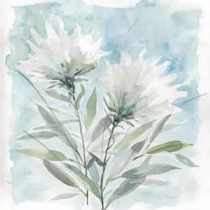 Wild Thistle Bloom I by Carol Robinson Oil Painting