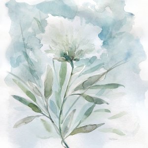 Wild Thistle Bloom II by Carol Robinson Oil Painting