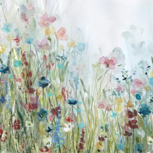 Wildflower Meadow by Carol Robinson Oil Painting