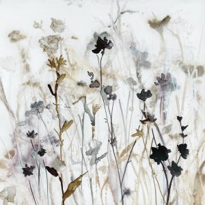 Wildflower Mist I by Carol Robinson Oil Painting